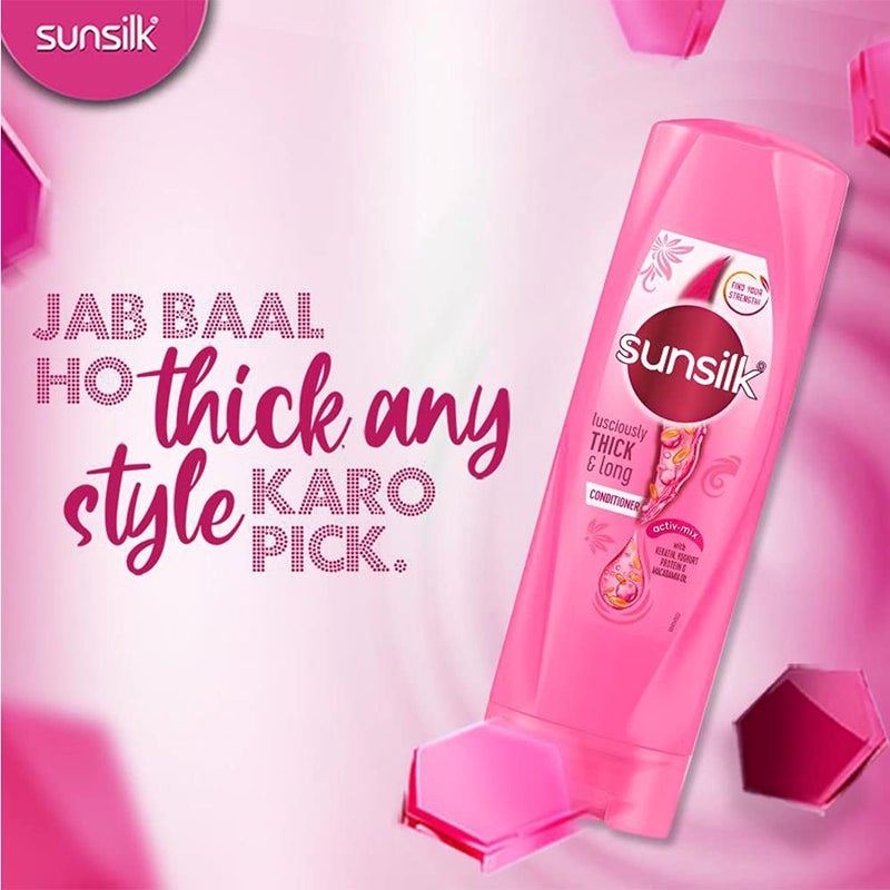 Sunsilk بلسم صن سيلك كثيف وطويل بشكل رائع (180 مل) - Image 2
