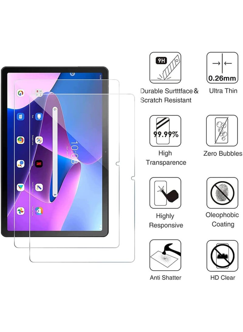 2 Pack Tempered Glass Screen Protector for Lenovo Tab M10 Plus 3rd Generation - Image 2