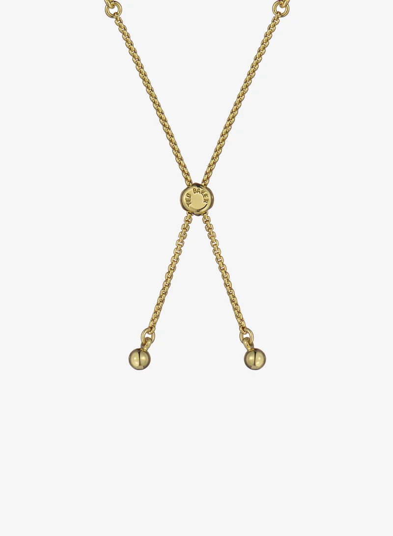 Ted Baker Crystal Baguette Slinky Adjustable Bracelet