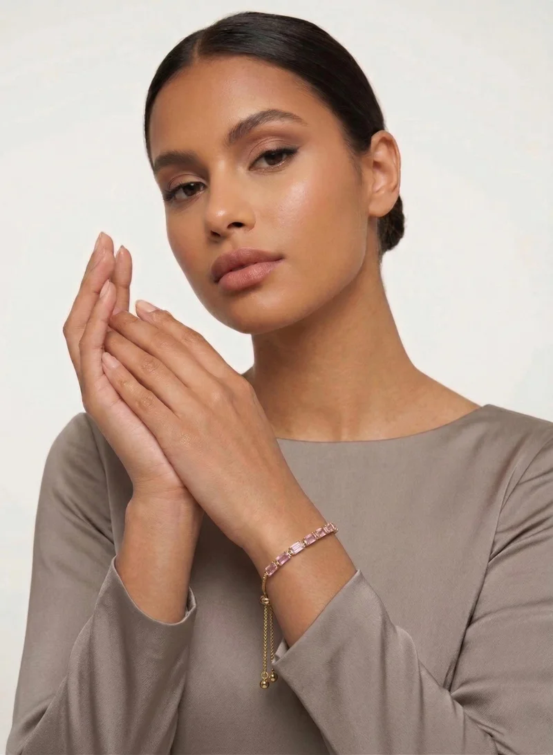 Ted Baker  Crystal Baguette Slinky Adjustable Bracelet for Women | Best Price UAE