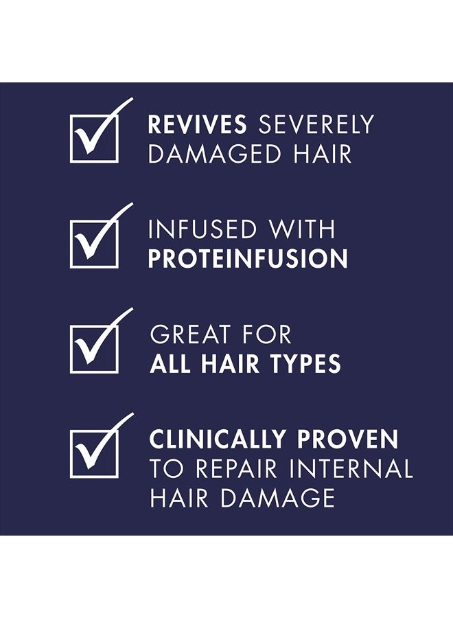 Nexxus Keraphix Shampoo With ProteinFusion for Damaged Hair Keratin Protein, Black Rice, Silicone-Free 33.8 oz - Image 3