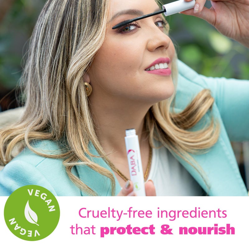DABALASH Daba Duo â€“ Waterproof Mascara & Gentle Vegan Mascara in Very Black â€“ Promotes Longer, More Voluminous & Defined Lashes â€“ Paraben & Cruelty-Free â€“ 0.45 oz & 0.3 oz - Image 3