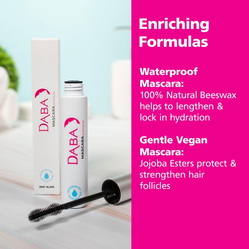 DABALASH Daba Duo â€“ Waterproof Mascara & Gentle Vegan Mascara in Very Black â€“ Promotes Longer, More Voluminous & Defined Lashes â€“ Paraben & Cruelty-Free â€“ 0.45 oz & 0.3 oz - Image 4
