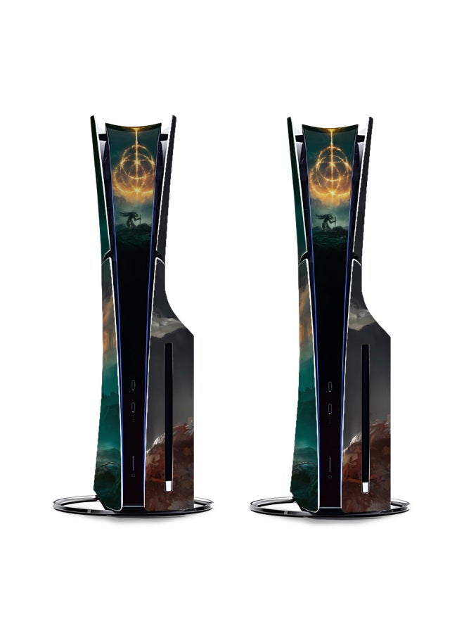 عام تنطبق على ملصقات وحدة تحكم الألعاب Sony Ps5slim Ps5slim CD-Rom الإصدار ملصقات النسخة الرقمية حماية ملصقات الجسم بالكامل - اللون: 22 - Image 5