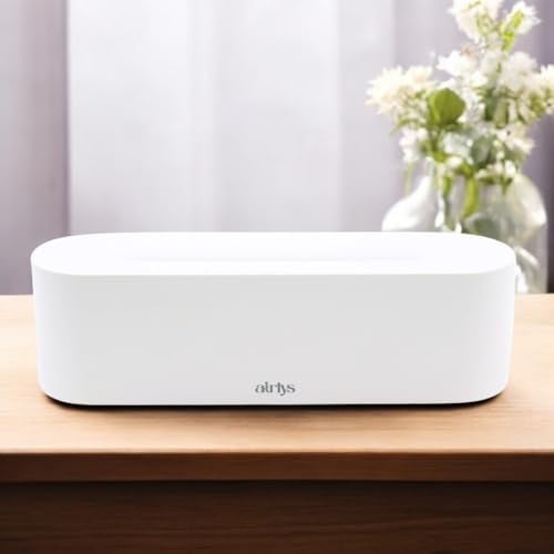 Airlys Flame Diffuser: 150ml Aromatherapy with 7-Color LED Light, Customizable Timer, and Mesmerizing Flame Effect for Relaxation and Ambiance. - Image 2