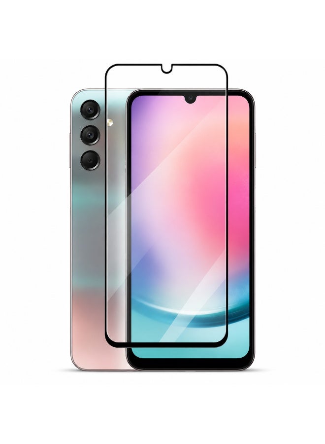Deer ESD Anti-Static Tempered Glass Screen Protector for Samsung Galaxy A15 - Full Coverage Dust-Repellent Shatterproof Protective Shield Film with Cleaning Wipes Kit - Image 1