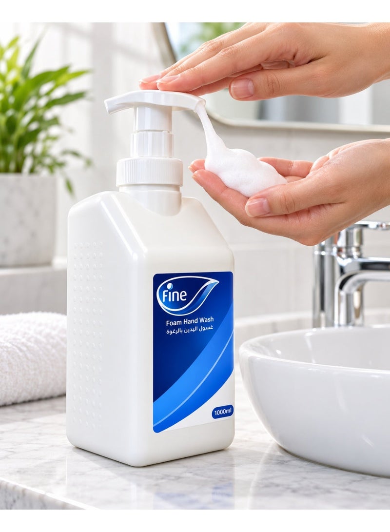 Fine Foam Hand Wash 900ml - Image 1
