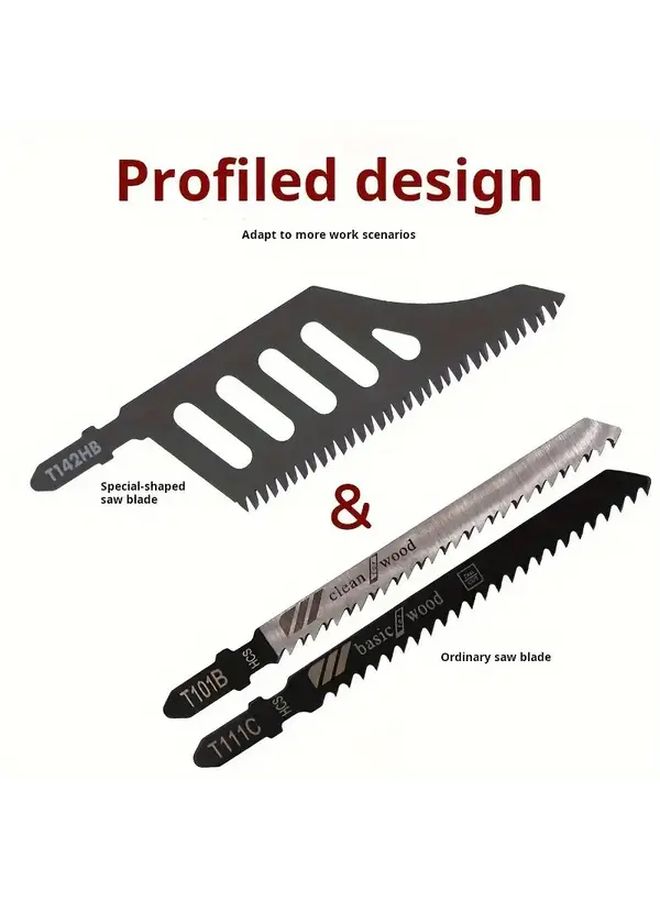 Heavy Duty Steel Alloy Saw Blade 1pc For Woodworking Circular Table Jigsaw - Image 3