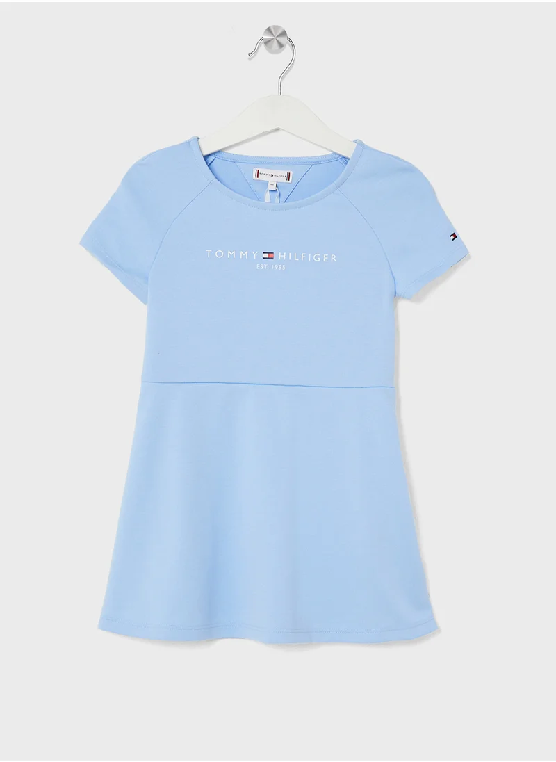 TOMMY HILFIGER PUNTO FIT & FLARE DRESS SS