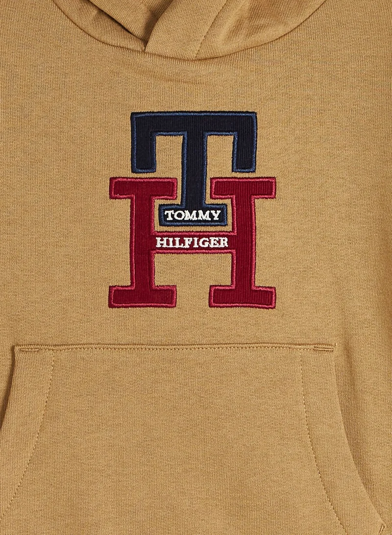 TOMMY HILFIGER Kids Lux Monogram Hoodie