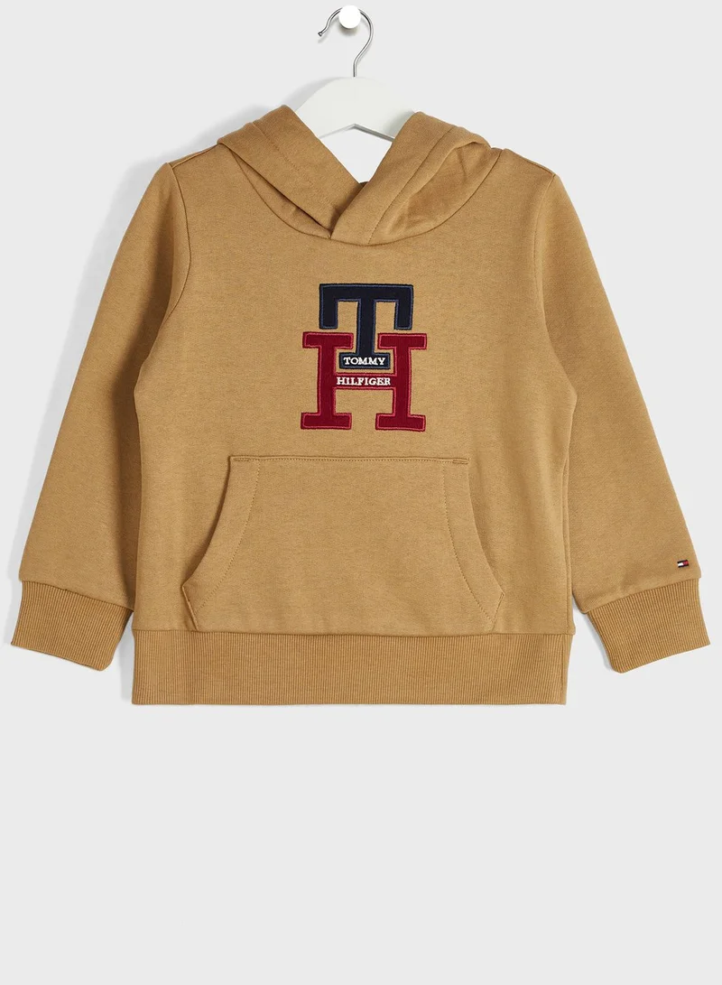 TOMMY HILFIGER Kids Lux Monogram Hoodie