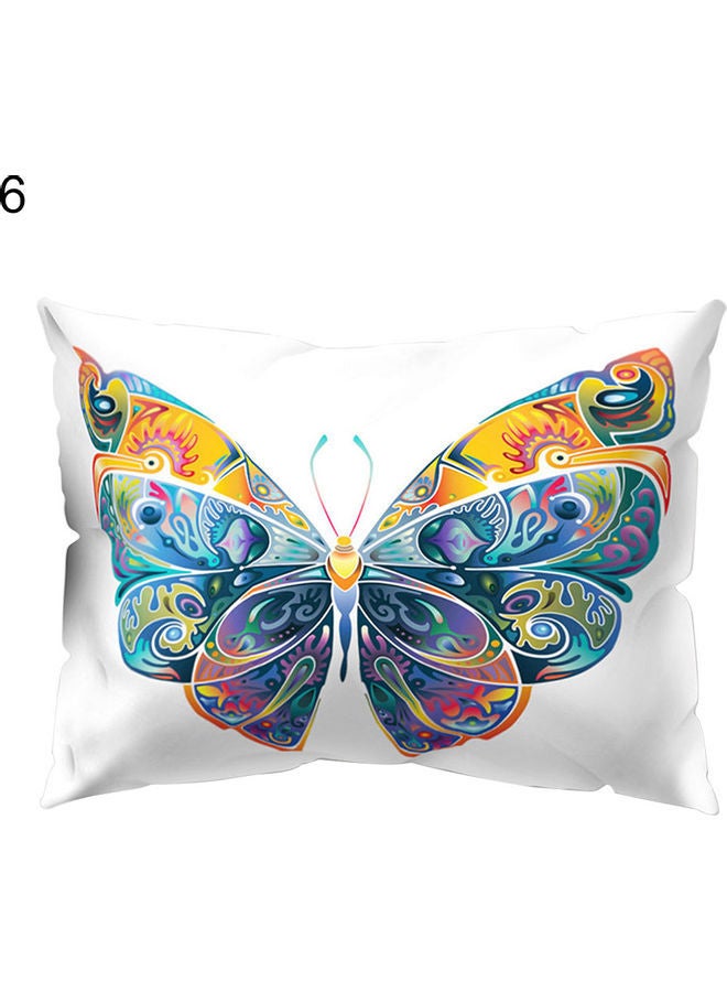 NIBEMINENT Printed Throw Pillow Cushion Cover Multicolour 30 X 25 1cm