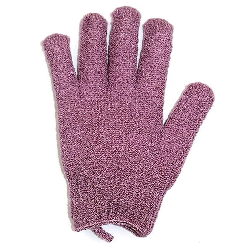 MILLENSIUM 2 Pair Exfoliating Body Gloves Bath Scrub Wash Mitts Skin Massage Sponge Towel Deep Cleansing Dead Skin Brush Scrub Luxury Spa Loofah (Multicolor) - Image 5