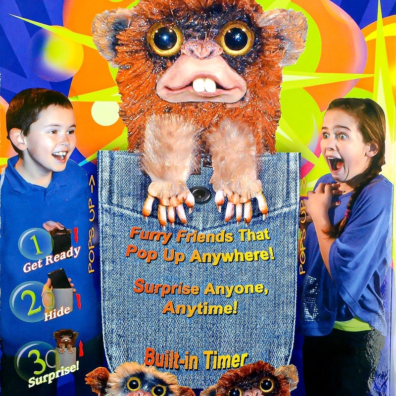 Luckam Prank Monkey Toy â€“ Hilarious Halloween Surprise Pop-Up Monkey, 3 Modes of Operation, Fun Plush Mischievous Prank Gift for Halloween or April Fools' Day - Image 5