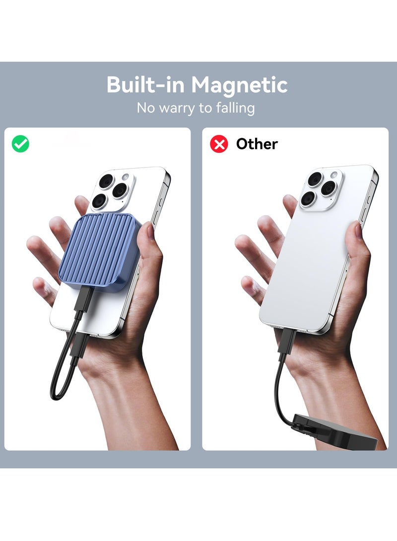 Magnetic M.2 2230 NVMe SSD Enclosure , Aluminum Tool-Free USB 3.1 Gen 1 10Gbps, Supports M Key & B+M Keys, Compatible with iPhone 15 Pro Max - Image 5