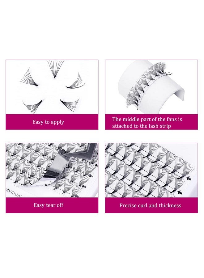 FADLASH تمديدات الرموش المسبقة الصنع، رموش تمديد C Cc D Dd تجعيد، طرف مدبب، رموش مسبقة الصنع، جماعات تمديد الرموش، تمديدات الرموش الكثيفة، رموش مسبقة الصنع (9D0.07D 18Mm) - Image 2