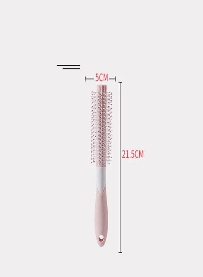 BlackLaoban Round Hair Brush for Blow Drying, Styling, Curling, Straighten with Soft Nylon Bristles for Short or Medium Curly Hairs for Women & Men (Light-Green) - Image 3
