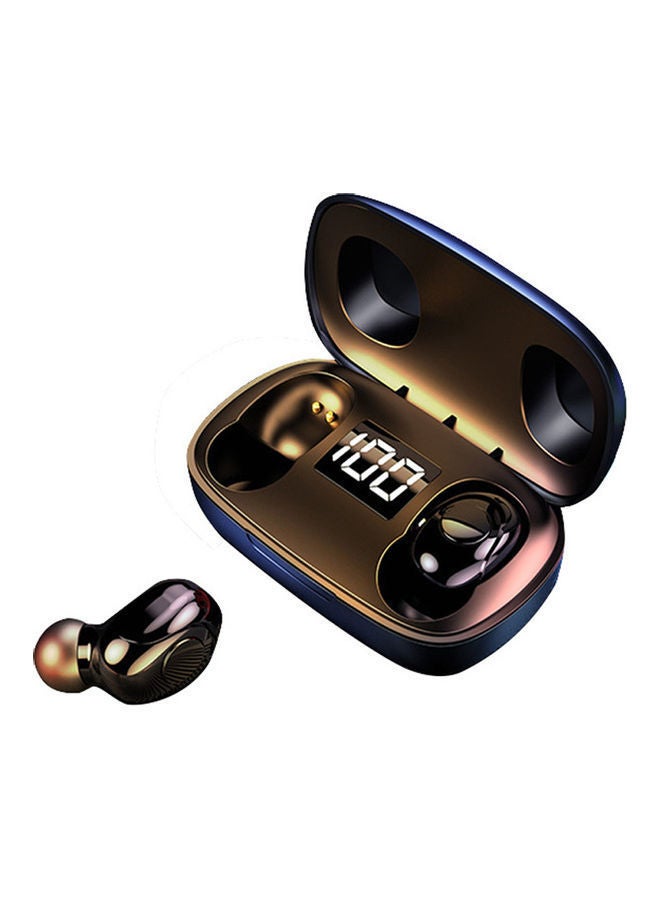 NIBEMINENT S9 Portable Headphones TWS Earphone BT Earphones 5.0 Wireless Headset Sports Earbud with Charge Box Black - Image 1