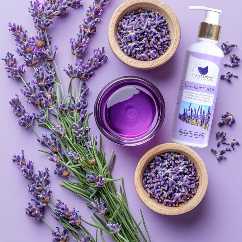BOTANTICA Lavender Moisturizing Body Lotion With Germ Shield| Infused With Lavender Oil| Daily Use Hand & Body Lotion With Natural Floral Extracts For man and Women| - Image 4