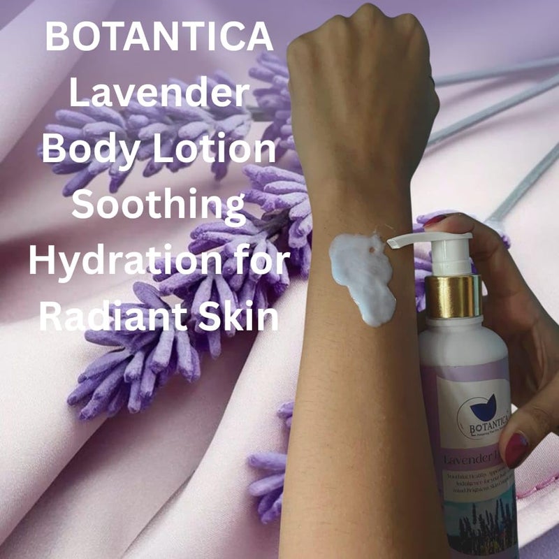 BOTANTICA Lavender Moisturizing Body Lotion With Germ Shield| Infused With Lavender Oil| Daily Use Hand & Body Lotion With Natural Floral Extracts For man and Women| - Image 5