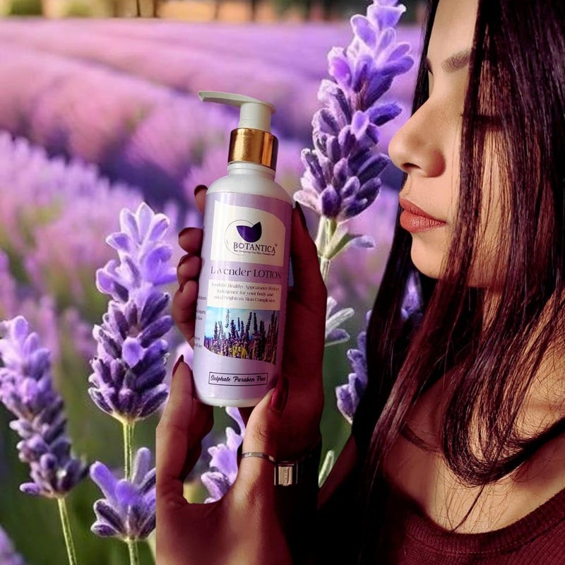 BOTANTICA Lavender Moisturizing Body Lotion With Germ Shield| Infused With Lavender Oil| Daily Use Hand & Body Lotion With Natural Floral Extracts For man and Women| - Image 2