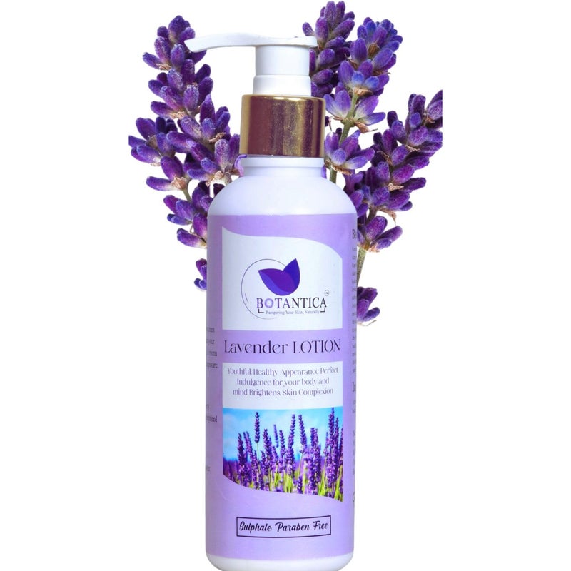 BOTANTICA Lavender Moisturizing Body Lotion With Germ Shield| Infused With Lavender Oil| Daily Use Hand & Body Lotion With Natural Floral Extracts For man and Women| - Image 1