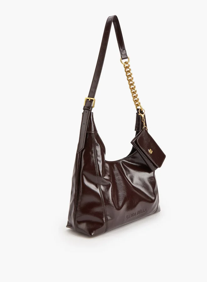 فلورا بيلا من شو إكسبرس Solid Shoulder Bag with Detachable Pouch