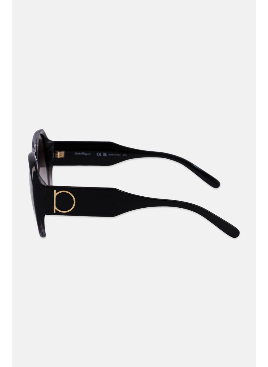Salvatore Ferragamo - Women SF943S Butterfly Sunglasses, Black - Image 1