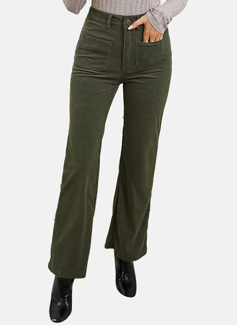 YUNIQEE Women Regular Fit Trousers