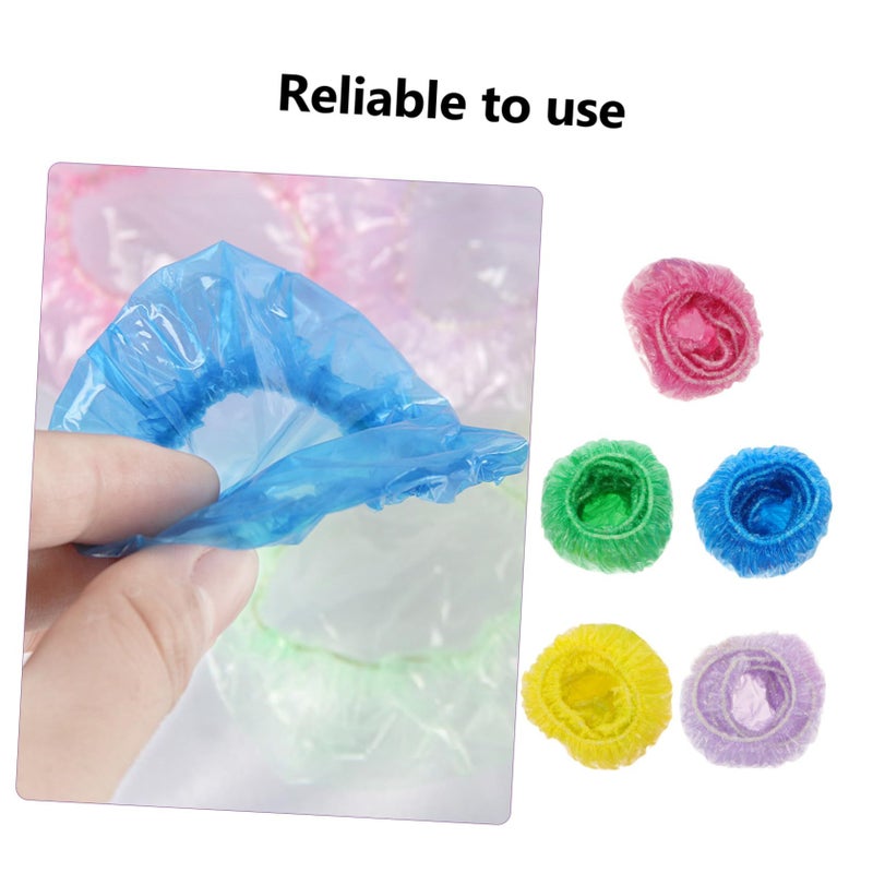 100pcs Disposable Protective Earmuffs For Shower Shampoo Hair Dyeing Salon Use - Image 4