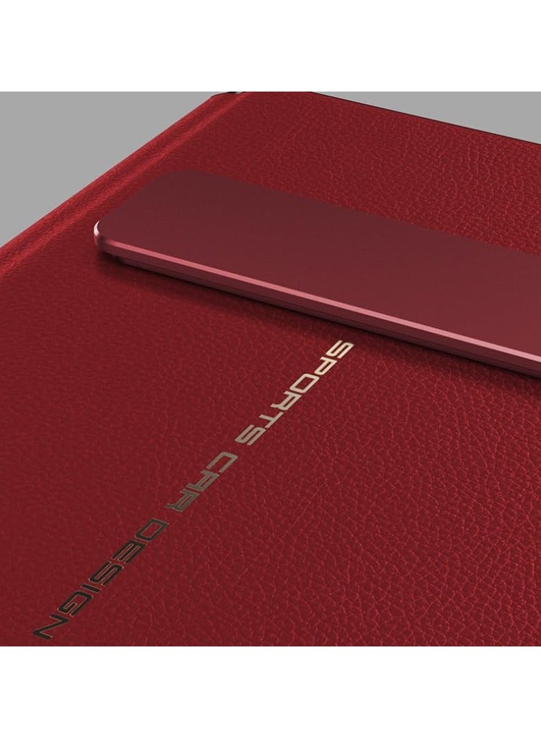 general The shell is compatible with Huawei Mate X6 shell, luxurious leather shell, 270° rotating metal bracket, all-inclusive hinge protection against fall and shock protection rear cover - Image 2