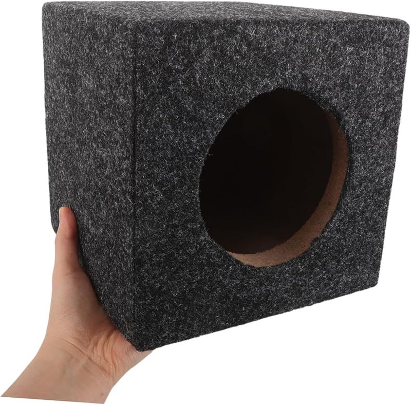 صندوق خشبي مربع لمكبر صوت السيارة الصوتي من نوع ساب ووفر مقاس 5 بوصة لخزانة سماعات مركبة الشاحنة - Image 5