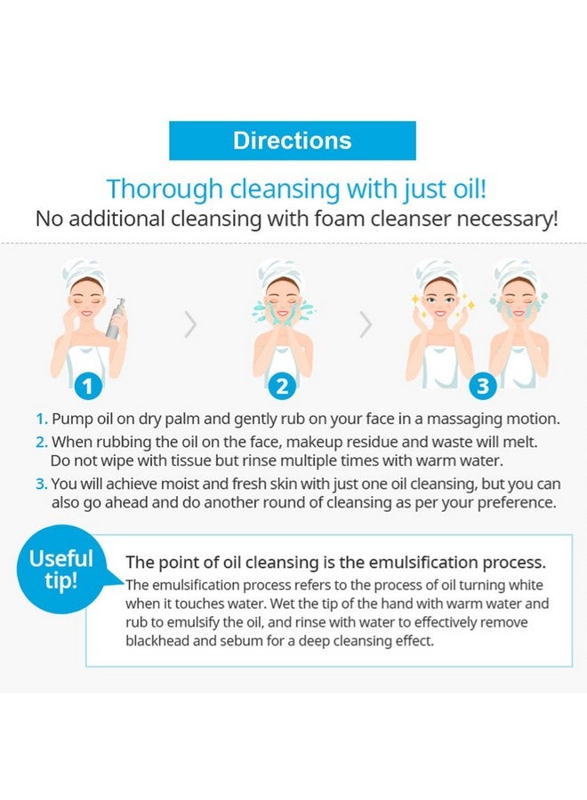 GASHINA STORY Atomy Deep Pure Cleansing Oil 150Ml Blackhead Cleanser - Image 4