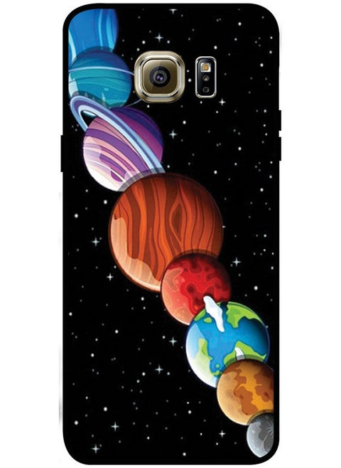 Protective Case Cover For Samsung Galaxy S6 Edge Plus Smart Series Printed Protective Case Cover for Samsung S6 Edge Plus Space
