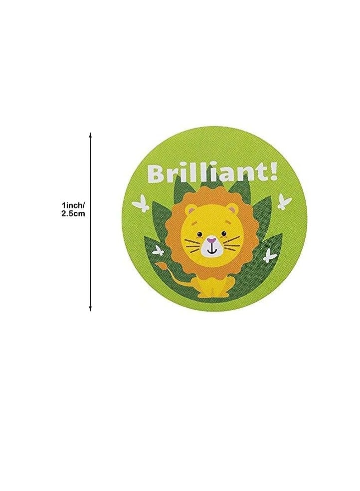 بريميفي 500 قطعة من ملصقات المكافآت مقاس 1 بوصة للمعلمين و8 تصميمات - Image 2