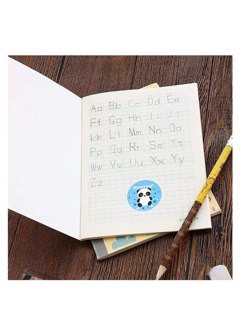 بريميفي 500 قطعة من ملصقات المكافآت مقاس 1 بوصة للمعلمين و8 تصميمات - Image 3