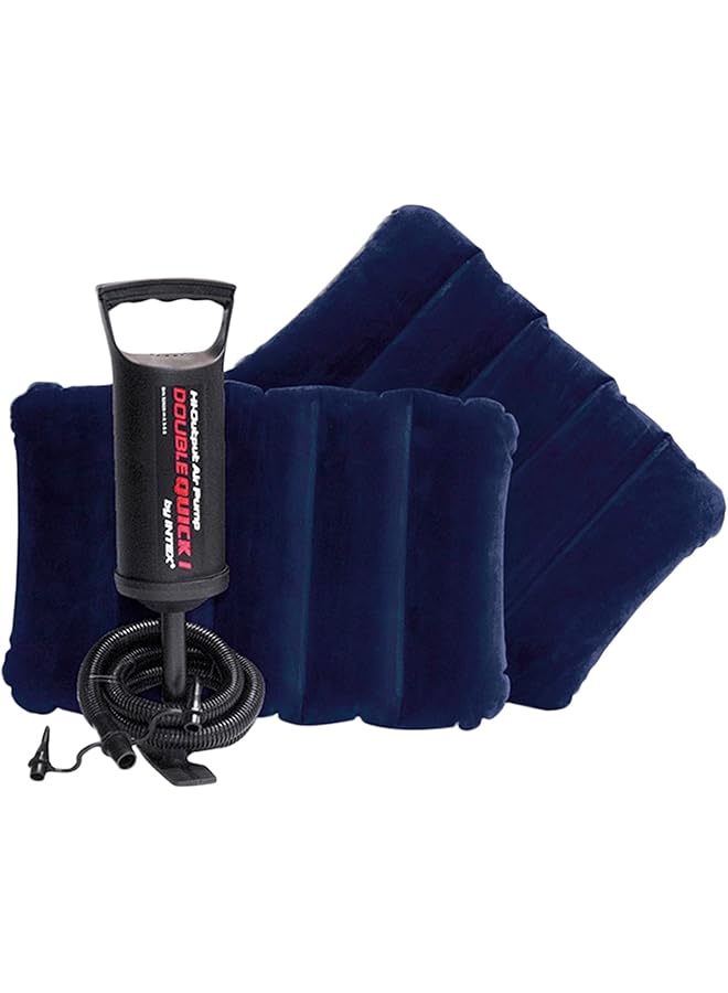 INTEX Queen dura beam classic downy airbed w/ hand pump queen (uk standard) - Image 5