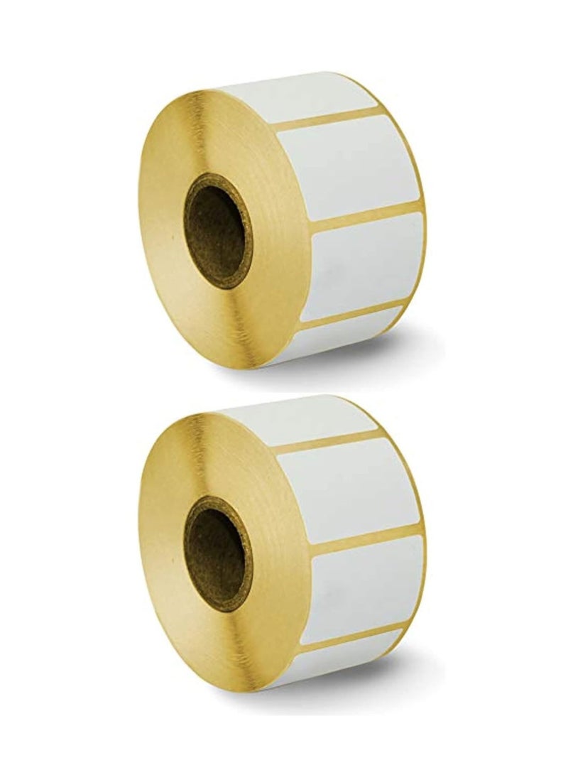 Thermal Transfer Plain Barcode Label (58mm X 39mm) -1000 Labels, Pack of 6  - Image 2