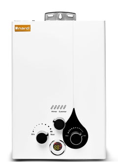 ناردي سخان مياه غاز ناردي، 6 لتر، غاز طبيعي، ITM-3036 - ابيض 