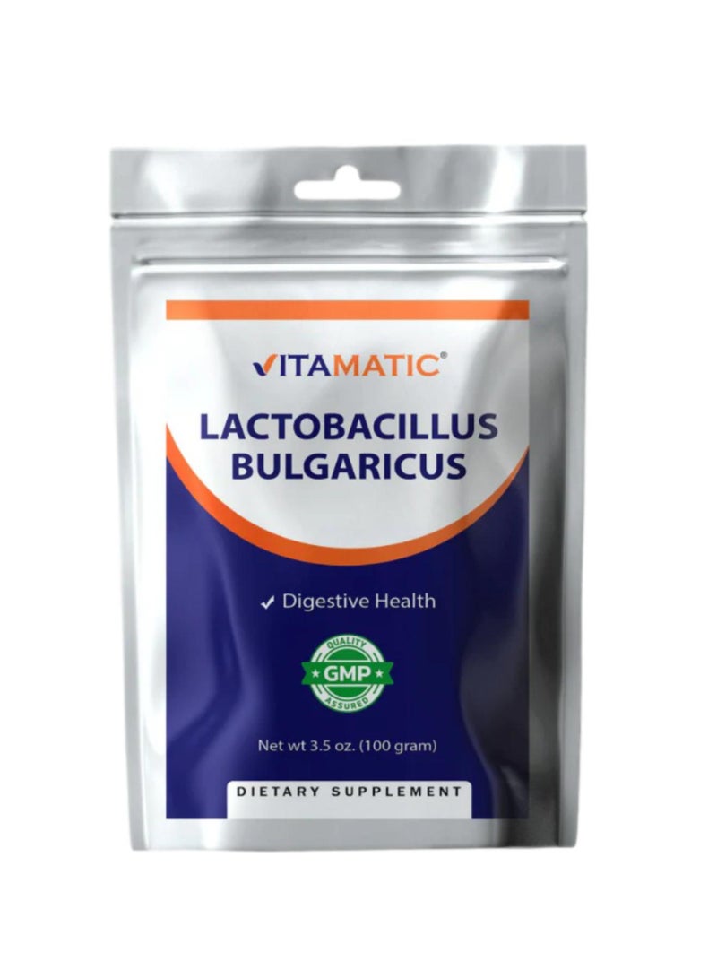 فيتاماتيك ، Lactobacillus Bulgaricus، 3.5 أونصة (100 غرام)