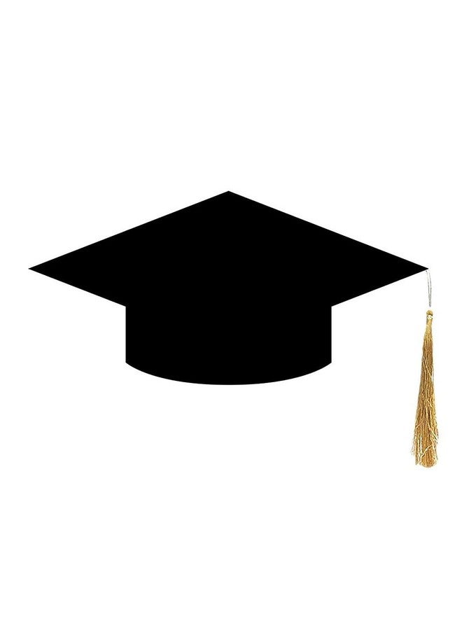 nic Nic Convocation Graduation Gown Costume Dress for Kids Complete Set (Gown,Cap) Black (5-6 YEARS) - Image 4