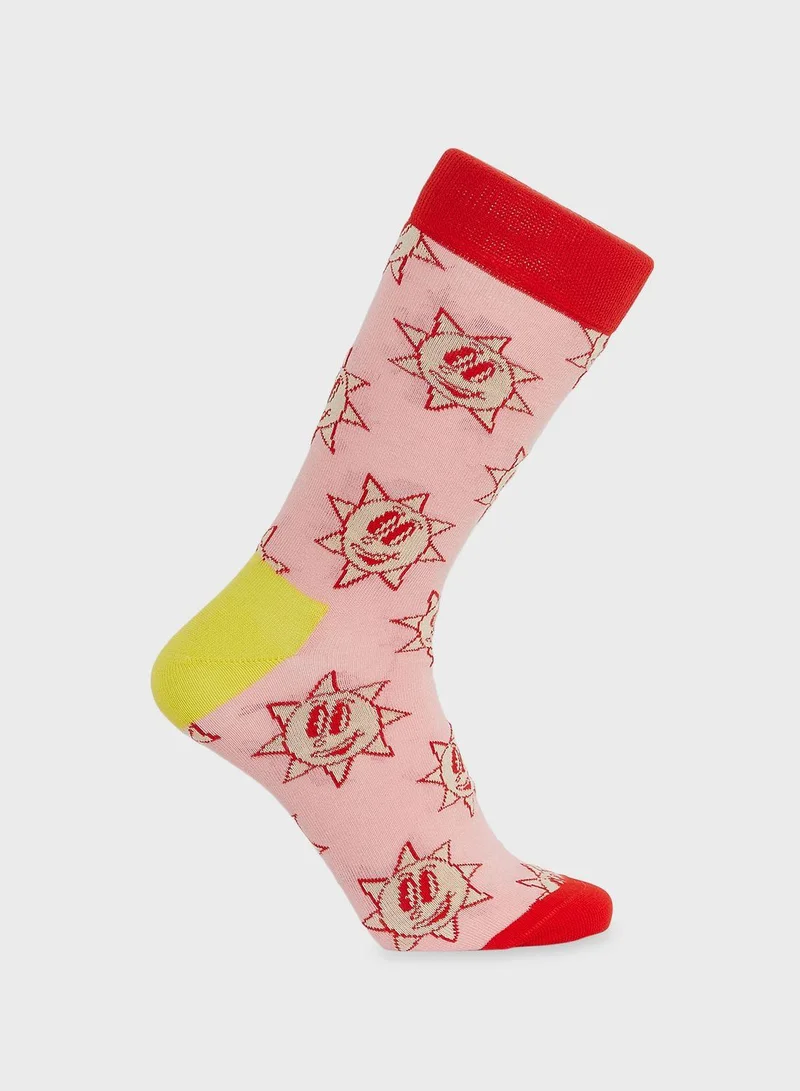 Happy Socks 3 Pack Assorted Socks Gift Set