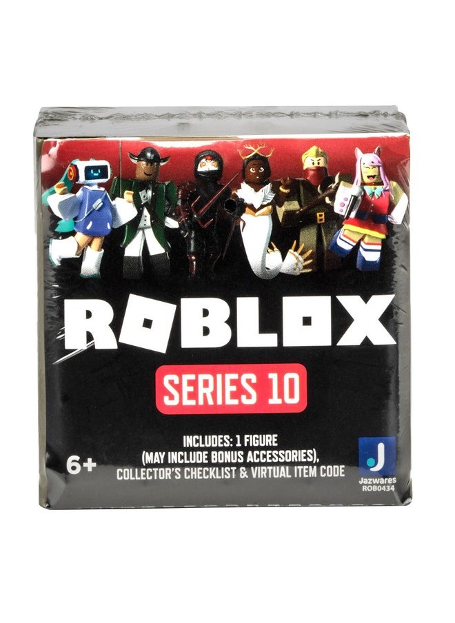 ROBLOX - Action Collection - Series 10 Mystery Figure 6-Pack [Includes 6 Exclusive Virtual Items] - Image 1