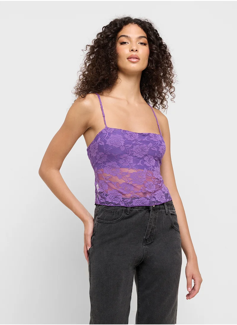 جينجر Cami Lace Top