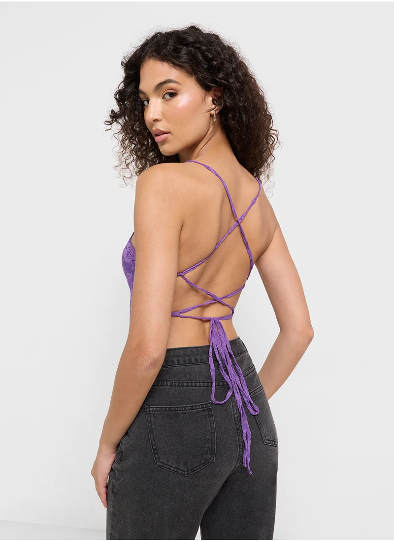 جينجر Cami Lace Top
