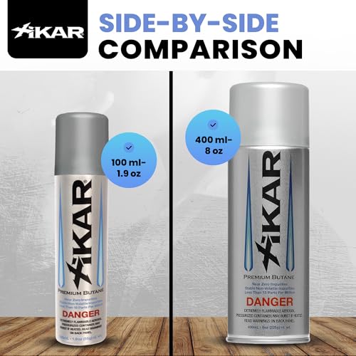 Xikar وقود البيوتان الفاخر Xikar PUROFINE لإعادة التعبئة مع 0 شوائب 1.9 أونصة (100 مل) - وقود عالي الجودة لمشعلات اللهب النفاثة والمشاعل - صيغة عالية الارتفاع - Image 3