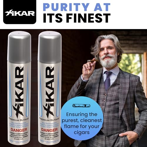 Xikar وقود البيوتان الفاخر Xikar PUROFINE لإعادة التعبئة مع 0 شوائب 1.9 أونصة (100 مل) - وقود عالي الجودة لمشعلات اللهب النفاثة والمشاعل - صيغة عالية الارتفاع - Image 5