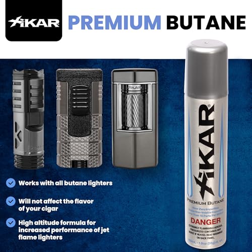 Xikar وقود البيوتان الفاخر Xikar PUROFINE لإعادة التعبئة مع 0 شوائب 1.9 أونصة (100 مل) - وقود عالي الجودة لمشعلات اللهب النفاثة والمشاعل - صيغة عالية الارتفاع - Image 2