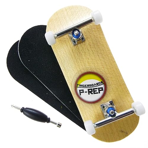 PREP V2 Performance Complete Wooden Fingerboard 34mm Maple - Image 1