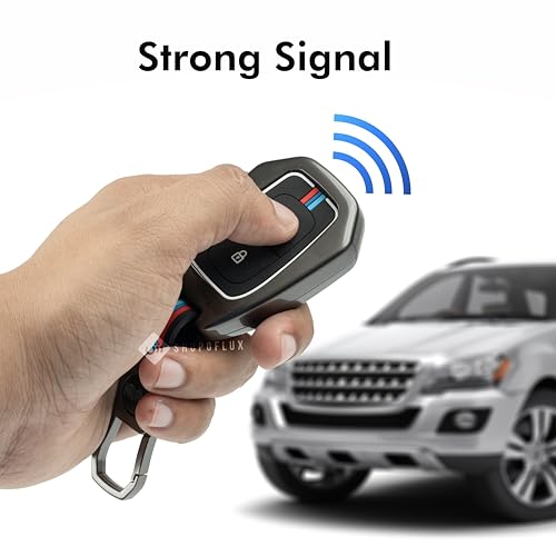 SHOPOFLUX Metal Key Cover Compatible with Renault Kwid | Triber | Kiger | Duster (Black) (Pack of 1) - Image 3
